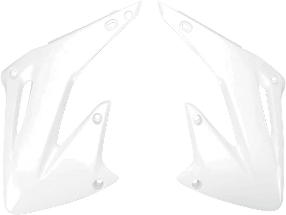 UFO Motorcycle Replacement Radiator Covers White For Honda CR 125 R 2002-2007 — 第 1/1 张图片