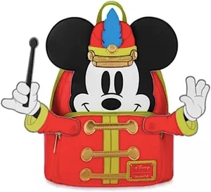 Loungefly Disney100 Mickey Mouse Bandleader Mini Backpack Disney Parks Bag - Picture 1 of 4