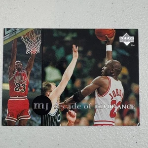 1994 Upper Deck MJ Rare Air Decade of Dominance MICHAEL JORDAN Card #J9 HOF - Picture 1 of 2