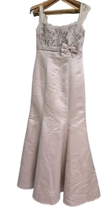 Bill Pesce Couture Collection Kleid Größe 8 festliches langes Kleid Brautmutter - Bild 1 von 13