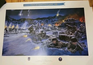 James Dietz First Victory Handsigniert Und Nummeriert Limited Edition Print 24/100 - Bild 1 von 8
