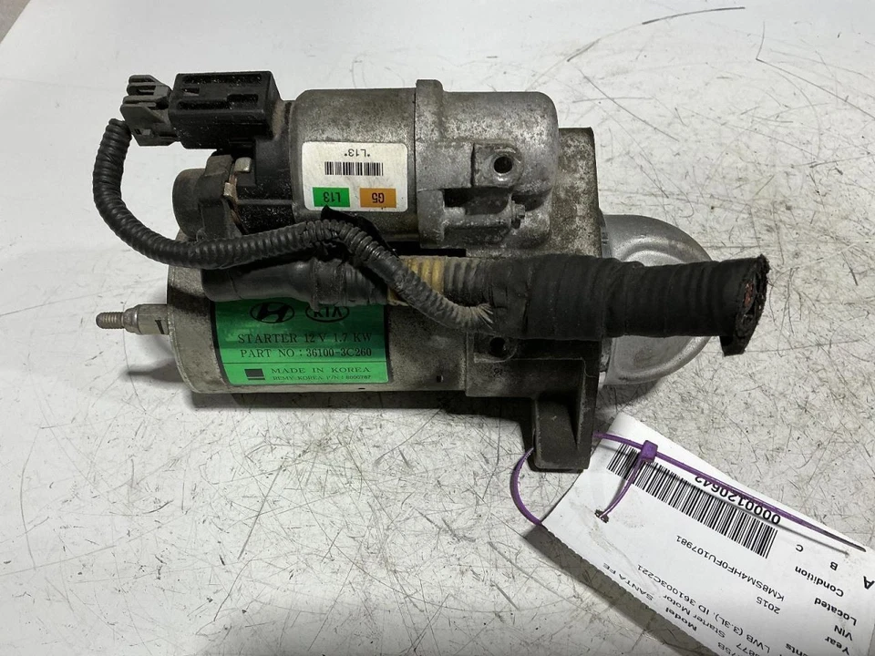 Motor De Arranque ID 361003C221 Se Adapta 14-16 SORENTO 829078 Foto 1 de 4