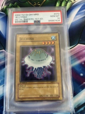 Yugioh - Jellyfish - MRD-EN072 *Common* 1st Edition  PSA 10 - Image 1 of 2