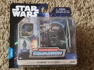 Star Wars Micro Galaxy Squadron TIE Kampffahrzeug mit Pilot #0033 - Bild 1 von 2