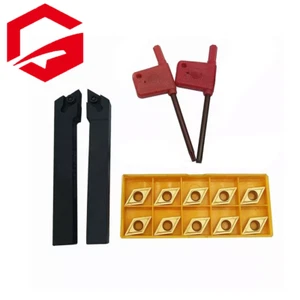 SDJCR1616H11+SDJCL1616H11 Torno Soporte de herramientas de torneado externo + Insertos DCMT11T304 - Imagen 1 de 4