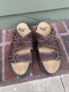 Doc Martens Leather Bradfield Sandal Fisherman New Mens Size US 10 - Picture 1 of 12
