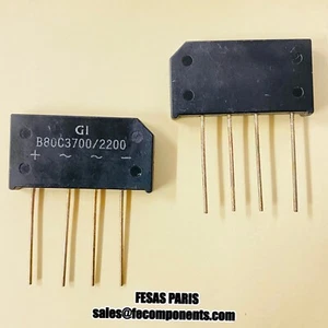 GI B80C3700/2200 Bridge Rectifier 1-Phase Full Wave 200V (6Pcs) - Picture 1 of 1
