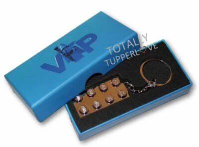 Lego VIP Keychain Metal Silver Brick Collectible Award Logo Key Chain NIB ❤️ - Image 1 of 3