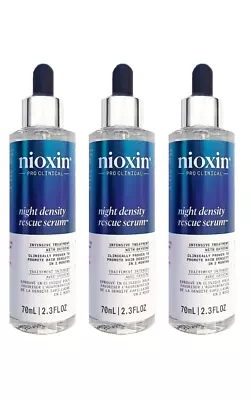 NIOXIN Night Density Rescue 2.4oz (Pack of 3) New package - Image 1 of 2