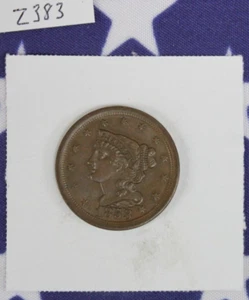 1853 Half Cent - Uncirculated Condition - UNC - Nice! (Z383) - Picture 1 of 2