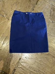 Ralph Lauren Lauren Skirt Womens Blue Size 8 NEW WITH TAGS - Picture 1 of 3