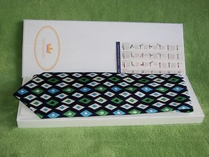 Vera Bradley For Baekgaard Silk Tie Mosaic NWT Free Shipping Buy Now $26 - Picture 1 of 4