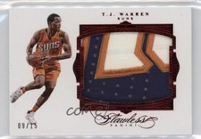 2015-16 Panini Flawless Patch Ruby 9/15 TJ Warren #27 Patch