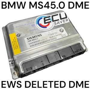 ┥ BMW MS45.0 Plug N' Play DME, EWS ELIMINADO / 7 543 157 / X3 Z4 M54 2.5i 3.0i - Imagen 1 de 4