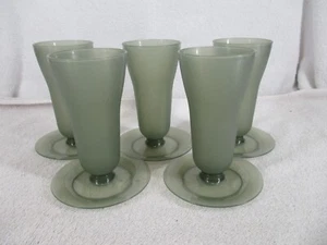Tupperware Parfait Plastic Cups 754-28 Gray No Lids Vintage Set of 5 - Picture 1 of 9