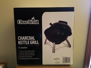 Char-Broil Portable Kettle Charcoal Grill OPEN BOX