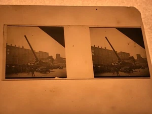L1-35 ILFORD ALPHA LATERNE PLATTE / DIA - COASTAL DEFENSE CANNON IN CITY 1925 ? - Bild 1 von 2