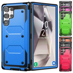 For Samsung Galaxy S24 Plus/S24/S24 Ultra Phone Case Hybrid Shockproof Cover - Picture 1 of 92