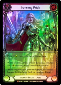 FAB RAINBOW FOIL Ironsong Pride (Extended Art) - Dynasty Card # 072 - Picture 1 of 1