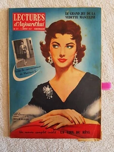LECTURES D'AUJOURD'HUI N°227 5/1/1957 FRANCOISE CHRISTOPHE CHARLES BOYER DE SICA - Picture 1 of 12