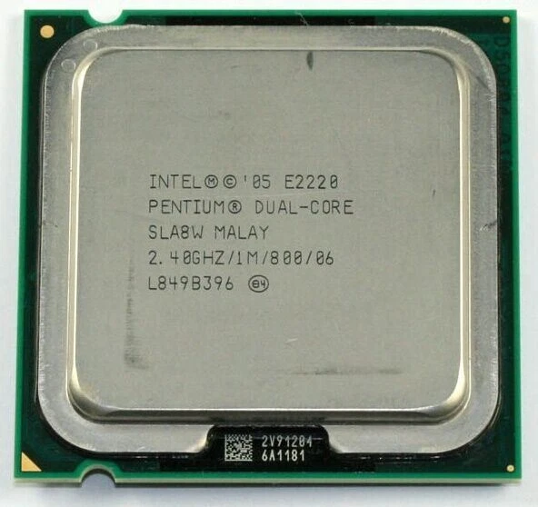 Intel Pentium Dual Core Processor 2.4 GHz / 1M / 800 Mhz CPU E2220 LGA 775 SLA8W - Image 1 of 1