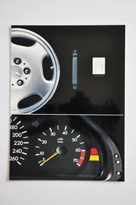 Foto de prensa de coche - Mercedes-Benz 1997 neumático/presión de neumáticos en movimiento - Imagen 1 de 1