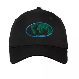 Soft Women Baseball Cap Earth Globe Embroidery Dad Hats for Men Buckle Closure - Picture 1 of 55