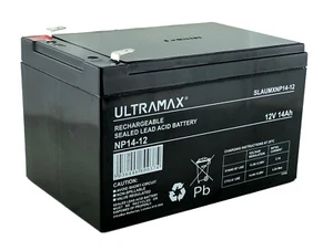 ULTRAMAX NP14-12, 12V 14Ah Sealed Lead Acid - AGM - VRLA Battery - Picture 1 of 4