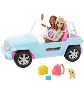 BARBIE JEEEP 2 POUPEES ET ACCESSOIRES - Afbeelding 1 van 6