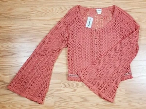 The Buckle Day Trip Crochet Top (Juniors XL) New With Tags - Picture 1 of 3