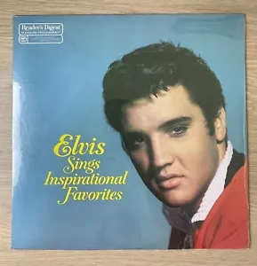 Elvis Presley LP 1983 NEW SEALED Sings Inspirational Favorites Reader's Digest - Foto 1 di 4