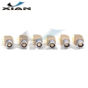 Conector rápido de aviación enchufe macho EPG 0B 2-9 pines codo conector de enchufe de PCB de 90 ° - Imagen 1 de 21