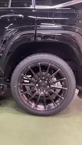 22”nova forged black brushed 1piece wheels lc300 lexus nx rx gx lx tundra hilux - Picture 1 of 8