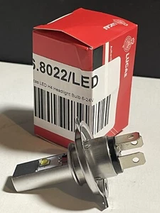 LUCAS 472 H4 LED HEADLIGHT BULB 12 VOLT 60/55W P43T BSA TRIUMPH NORTON - Bild 1 von 6
