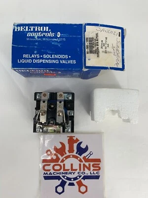 Deltrol Controls 20244-84 Relay DPST 30A 110VDC Coil PRD Style 60-580-1050 - Image 1 of 4