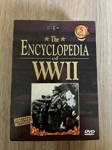 THE ENCYCLOPEDIA OF WWII - 5 DVD SET OF HISTORICAL FOOTAGE COMPLETE - Bild 1 von 2
