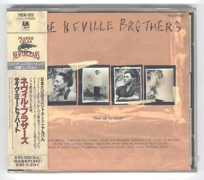 The Neville Brothers ‎– Take Me To Heart  POCM-1020 CD new Promo JAPAN freeship - Bild 1 von 2