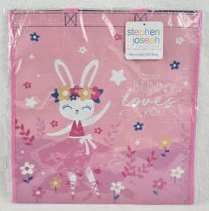 Bolsa de regalo reciclada Stephen Joseph / Some Bunny Loves You / Grande / 13" x 13-1/2" - Imagen 1 de 4