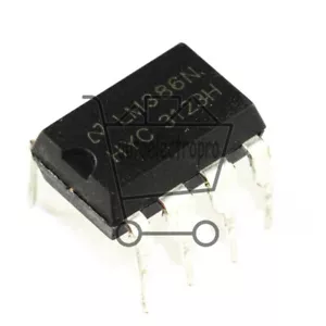 10PCS LM386 LM386N DIP-8 Audio Power AMPLIFIER IC NEW - Picture 1 of 4