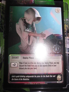 STAR WARS CCG JEDI KNIGHTS CARD MINT/N-MINT RARE HELP ME OBI-WAN D FOIL 12 R - Picture 1 of 2