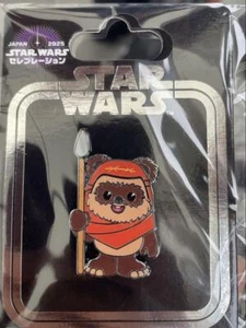 Star Wars Celebration 2025 Wicket W. Warrick Ewok Pin Badge Japan Limited Rare - Picture 1 of 2