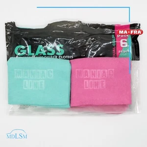 MAFRA GLASS ULTIMATE MICROFIBER CLOTHS MICROFIBRA PULIZIA VETRI PROFESSIONALE - Imagen 1 de 2