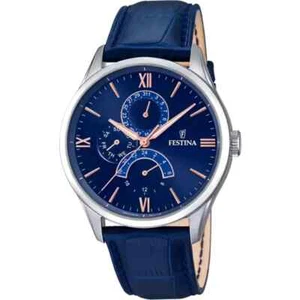 Orologio multifunzione Uomo Ragazzo Festina F16823/3 quadrante cinturino blu - Foto 1 di 1