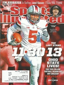 OHIO STATE ST BUCKEYES BRAXTON MILLER 2013 SPORTS ILLUSTRATED JIM HARBAUGH - Picture 1 of 1