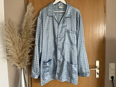 Canda C&A Damen Satin Pyjama Schlafanzug Oberteil ~ Gr. 3XL 56 58 ~ Hellblau ~ - Bild 1 von 4