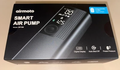 Airmoto Tire Inflator Portable Air Compressor Cordless Air Pump NIB - Image 1 of 4