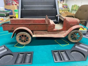 Vintage FRÜHER großer gepresster Stahl LKW Buddy L Keystone 24" lang - Bild 1 von 13