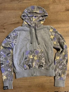 Drop Dead Grey Girls Hoodie Small Cats And Bats Women’s Bmth Oil Sykes Emo Band - Picture 1 of 7