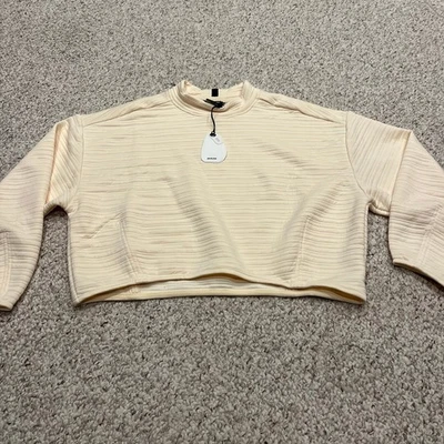 Nuevo con etiquetas Pullover Prana Envío Cuello Simulado Talla L Amarillo Pálido Salón Activo Exterior Foto 1 de 4