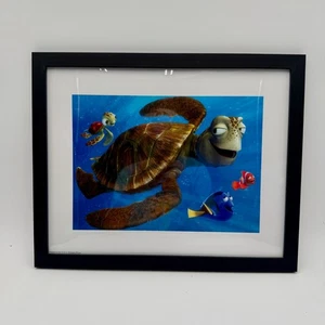 Disney Pixar Finding Nemo Framed Lithograph Crush, Squirt, Dory & Nemo 11x14 - Picture 1 of 2